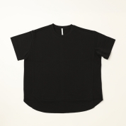 [ディニテコリエ]裾切替プルオーバー（ブラック）　