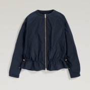 [WOOLRICH/ウールリッチ]CITY BOMBER ブルゾン MELTONBLUE