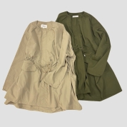 [LE GLAZIK/ル グラジック]ノーカラーコート　