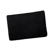 【SALE】[レザーグッズモリヤ]〈Deer skin〉名刺入れ　クロ