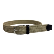 【SALE】[ノストロアテュー]伸縮コットンメッシュベルト　ベージュ