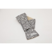 【SALE】[KINDCARE]Ｆｉｎｌａｙｓｏｎ柄キルティングマフラー　グレー