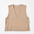 【SALE】[Liyoca(リヨカ)]ニットベスト　ベージュ