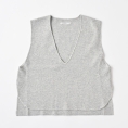 【SALE】[Liyoca(リヨカ)]ニットベスト　グレー