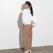 【SALE】[EUCLAID]プードルシャギーニット　オフホワイト