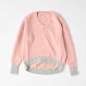 【SALE】[ミ・デゥー]VネックPO　ピンク（1134-08025）　