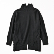 【SALE】[ミ・デゥー]ハイネックPO　ブラック（1134-08031）　