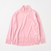 【SALE】[ミ・デゥー]カシミヤハイネックPO　ピンク（1134-08018）　