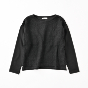 【SALE】[ミ・デゥー]チェックボートカラーPO　ブラック（1133-01050）　