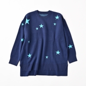 【SALE】[ミ・デゥー]スタークルーネックPO　ネイビー（1133-08030）　