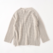 【SALE】[ミ・デゥー]Tシャツ風プルオーバー　ライトグレイ（1133-08003）　