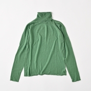 【SALE】[ミ・デゥー]ハイネックラグラン袖PO　グリーン（1133-08020）　