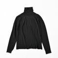 【SALE】[ミ・デゥー]ハイネックラグラン袖PO　ブラック（1133-08020）　