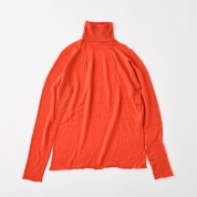 【SALE】[ミ・デゥー]ハイネックラグラン袖PO　オレンジ（1133-08020）　