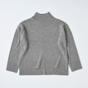 【SALE】[Donnez-Moi]ウール100％ニット　グレー