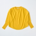 【SALE】[マリアステラ]ウール混クルーネックニット　イエロー