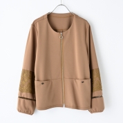 【SALE】[Noa-ge]アクアスーティングジャージJK　キャメル