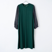 【SALE】[Noa-ge]切替デザインOP　グリーン