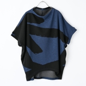 【SALE】[Noa-ge]プリントCN　ネイビー