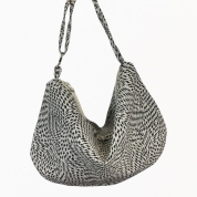 【SALE】[charm]パッシー3ウェイフラットバッグ　ベージュブラック