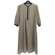 【SALE】[Noa-ge]タック入りブラウスOP<121-5299-6479>ダークベージュ　