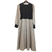 【SALE】[Noa-ge]切替デザインOP<127-5501-6563>ブラック