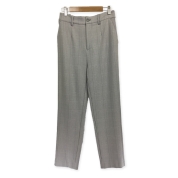 【SALE】[Noa-ge]グレンチェックパンツ<121-4599-7457>ライトグレイ　