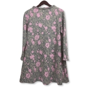 【SALE】[Noa-ge]花柄ジャガードチュニック<127-4235-9124>ピンク　