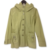 【SALE】[Noa-ge]グログラン別布使いコート<121-4282-2187>イエロー　