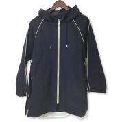 【SALE】[Noa-ge]配色使いコート<121-5215-2276>ネイビー　