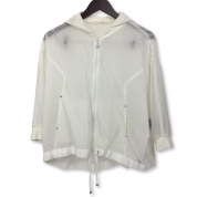 【SALE】[Noa-ge]リップストップジャケット<121-5270-1204>オフホワイト　