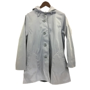 【SALE】[Noa-ge]ダブルフェイスリバーシブルコート<121-5281-2261>ライトグレイ/ピンク　LL