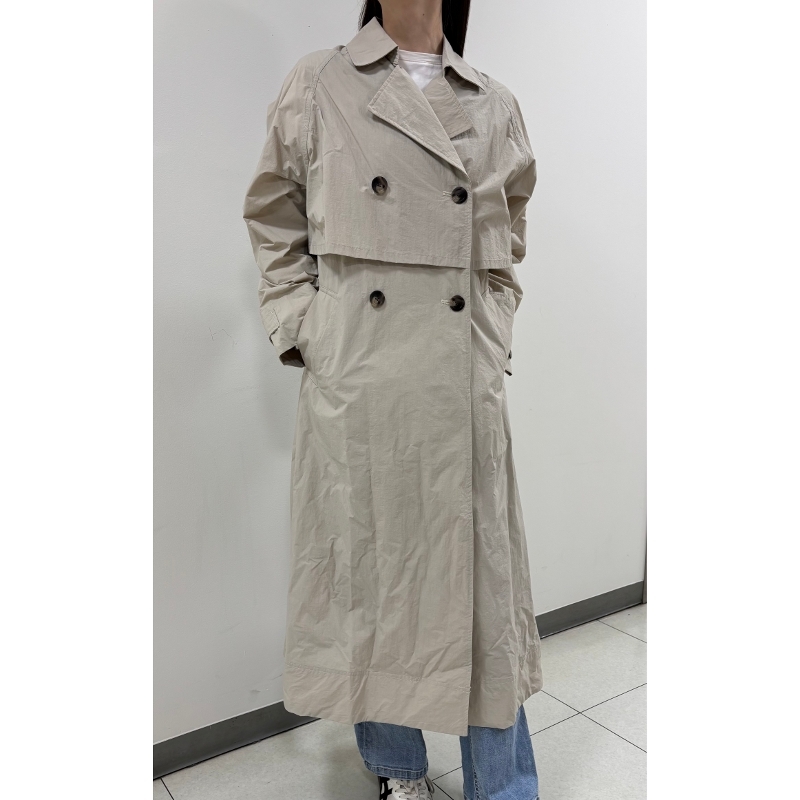 [マイカ＆ディール]トレンチコート ベージュ