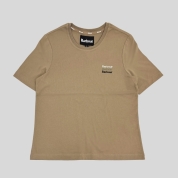 [Barbour/バブアー]ワンポイントロゴTシャツ Military Brown
