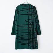 【京王エコ活セレクション】[Noa-ge]モノトーンプリントCN　グリーン