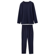 [ベネクス]コンフォートポンチセットアップ　メンズ　ネイビー　