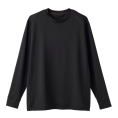 [ベネクス]スタンダードドライ プラス　ロングスリーブ クルーネック　メンズ　ブラック　