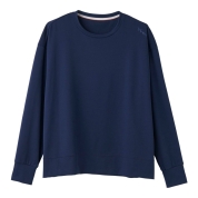 [ベネクス]スタンダードドライ プラス　ロングスリーブ クルーネック　レディース　ネイビー　