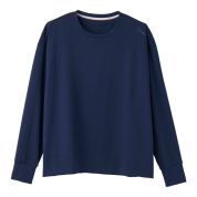 【パスポート優待15％OFF】[ベネクス]スタンダードドライ プラス　ロングスリーブ クルーネック　レディース　ネイビー　