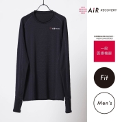 [エアーリカバリー]スリープテックウェア トップス（メンズ）　ブラック　