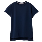 【パスポート優待15％OFF】[ベネクス]スタンダードドライ プラス　ショートスリーブ　レディース　ネイビー