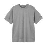 [整(TOTONO)]ヒーリングウェア(リカバリーウェア) レディース 半袖Ｔシャツ　グレー