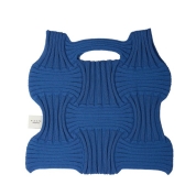 [プリーツママ]NEW BOW BAG【2KP-57019-19】 35（ブルー）