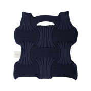 [プリーツママ]NEW BOW BAG【2KP-57019-19】 37（ネイビー）