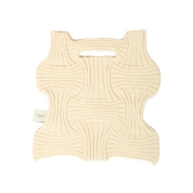 [プリーツママ]NEW BOW BAG【2KP-57019-19】 91（アイボリー）