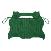 [プリーツママ]BIG BOW BAG【2KP-57020-20】 47（グリーン）