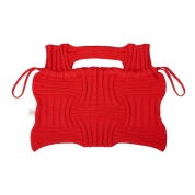 [プリーツママ]BIG BOW BAG【2KP-57020-20】 75（レッド）