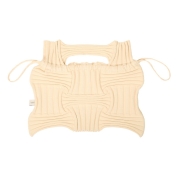 [プリーツママ]BIG BOW BAG【2KP-57020-20】 91（アイボリー）