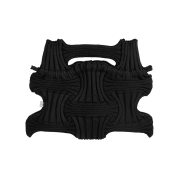 [プリーツママ]BIG BOW BAG GLITTER【2KP-57025-25】 97（グリッターブラック）