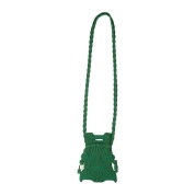 [プリーツママ]MINI CROSS BOW BAG【2KP-57021-21】 47（グリーン）